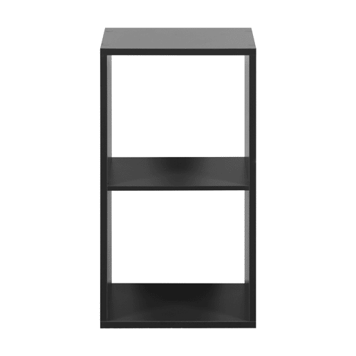 Estante CUBOX 2 compartimentos preto Estante CUBOX 2 compartimentos preto