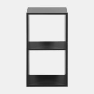 Estante CUBOX 2 compartimentos preto