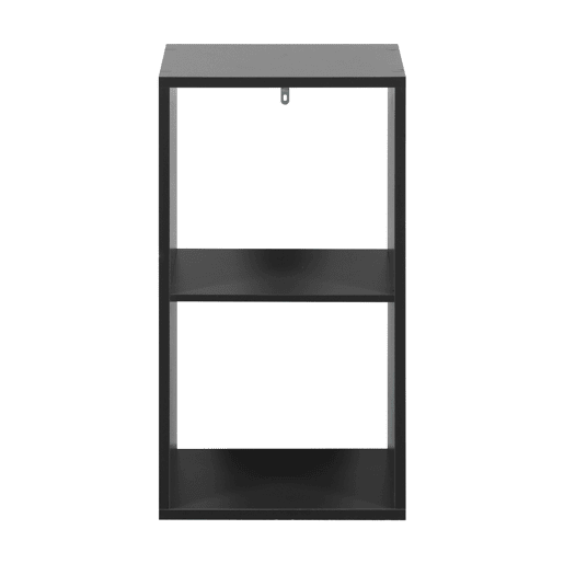 Estante CUBOX 2 compartimentos preto Estante CUBOX 2 compartimentos preto