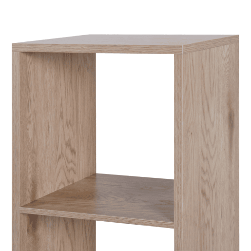 Estantes CUBOX 4 compartimentos carvalho