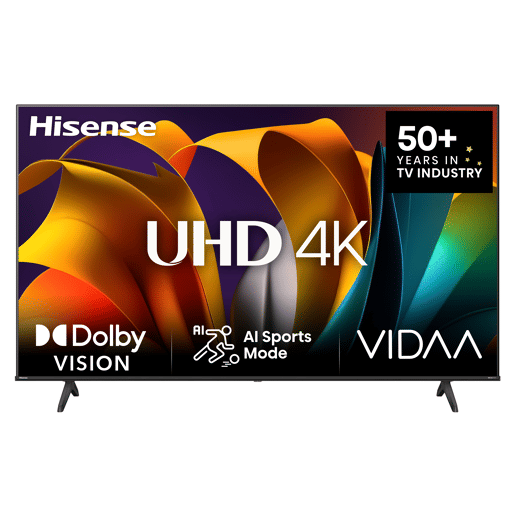 TV 55 polegadas HISENSE 55E6NT 4K Smart TV TV 55 polegadas HISENSE 55E6NT 4K Smart TV