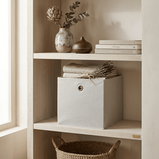 Cesta PONGOTODO TNT 31x31cm branco Cesta PONGOTODO TNT 31x31cm branco