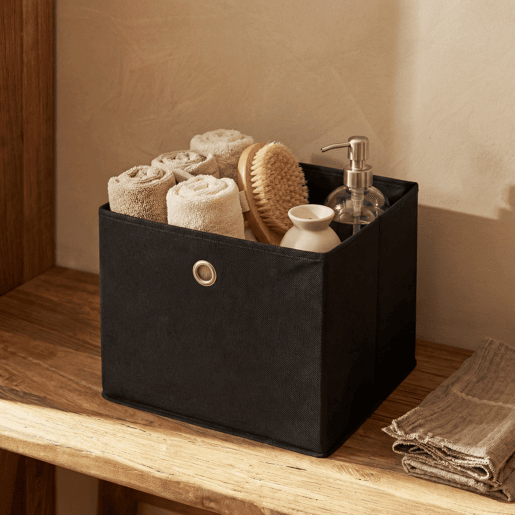 Cesta PONGOTODO TNT 31x31cm preto