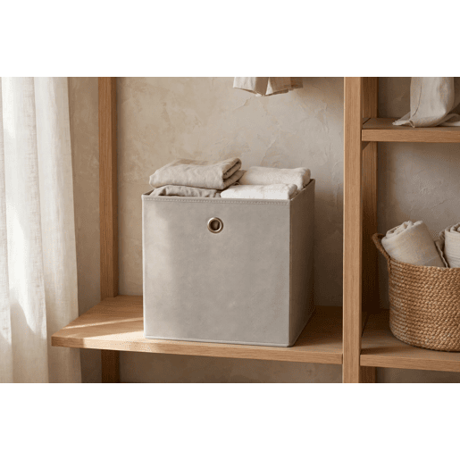 Cesta PONGOTODO TNT 31x31cm cinza Cesta PONGOTODO TNT 31x31cm cinza