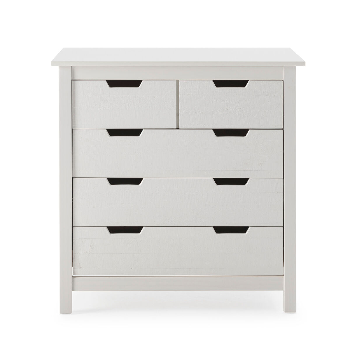 Cómoda JULIETA 5 cajones blanco