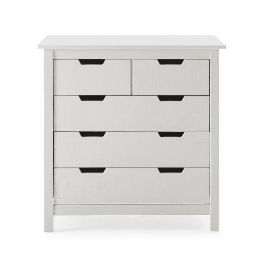 Cómoda JULIETA 5 gavetas branco