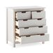 Cómoda JULIETA 5 cajones blanco Cómoda JULIETA 5 cajones blanco Blanco