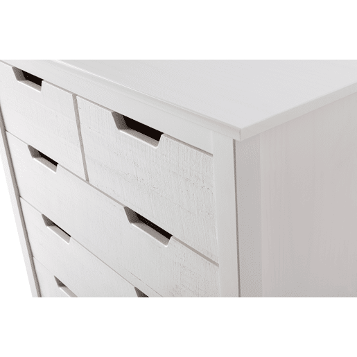 Cómoda JULIETA 5 gavetas branco