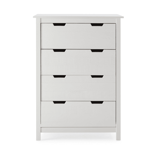 Cómoda JULIETA 4 gavetas branco Cómoda JULIETA 4 gavetas branco