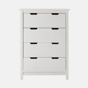 Cómoda JULIETA 4 gavetas branco