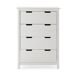 Cómoda JULIETA 4 cajones blanco Cómoda JULIETA 4 cajones blanco Blanco