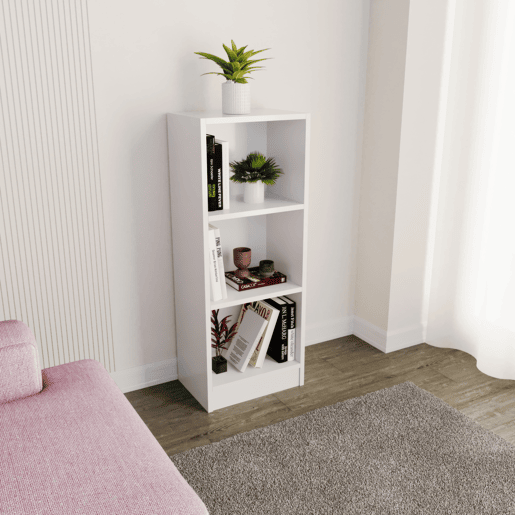 Estante EMA 41x104cm cor branco Estante EMA 41x104cm cor branco
