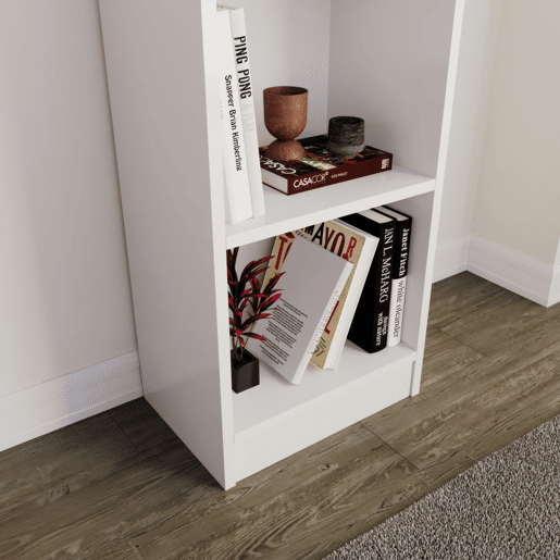 Estante EMA 41x104cm cor branco Estante EMA 41x104cm cor branco