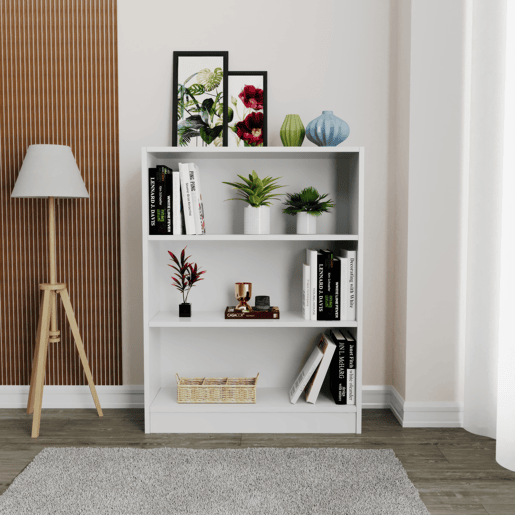 Estante EMA 79x104cm cor branco