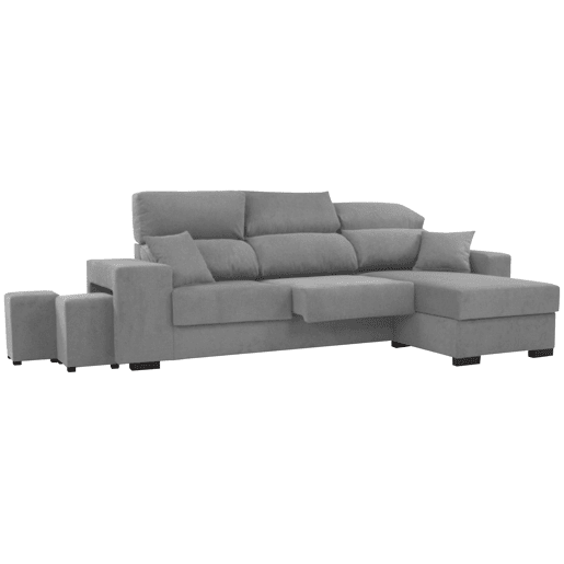 Chaise longue DANY reversível 4 lugares bege