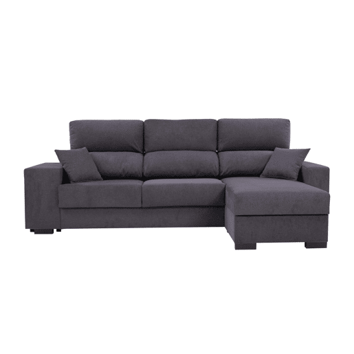 Chaise longue DANY reversível 4 lugares vison