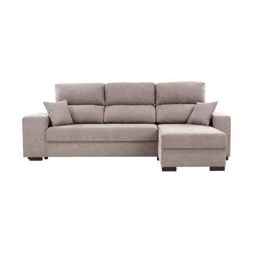 Chaise longue NICO reversível 4 lugares bege