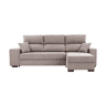Chaise longue NICO reversível 4 lugares bege