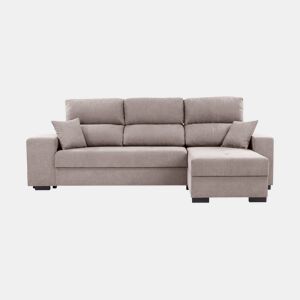 Chaise longue NICO reversível 4 lugares bege