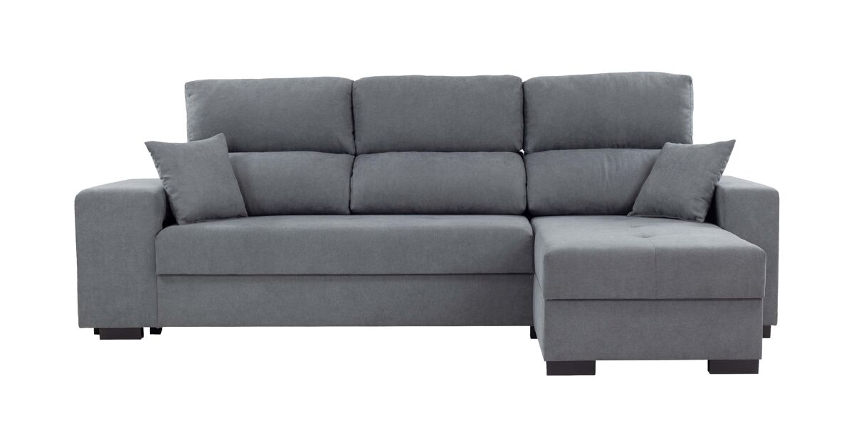 Chaise longue NICO Gris Oscuro
