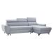 Chaise longue WESLEY reversible 3 plazas gris claro Chaise longue WESLEY reversible 3 plazas gris claro Gris Claro