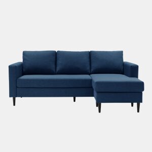 Chaise longue CRUSH reversível 3 lugares azul