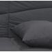 Sofá cama PORTO reversible 3 plazas gris oscuro Sofá cama PORTO reversible 3 plazas gris oscuro Gris Oscuro