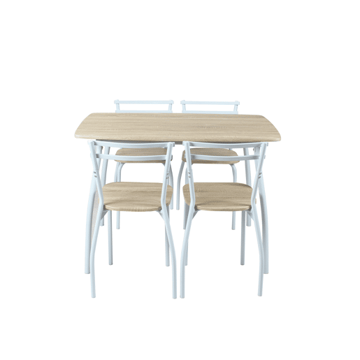 Conjunto de mesa com 4 cadeiras de cozinha RICK Conjunto de mesa com 4 cadeiras de cozinha RICK