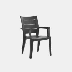 Cadeira de jardim LEGNO antracite