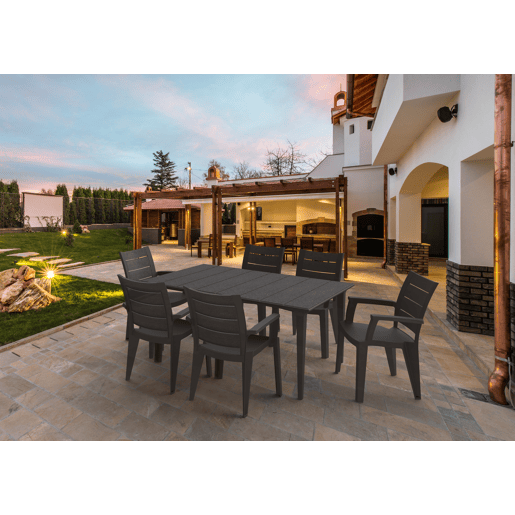 Cadeira de jardim LEGNO antracite