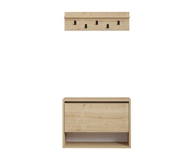 Mueble recibidor con zapatero BODO