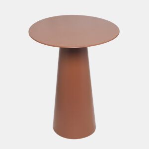 Mini mesa metálica ONA 49x38cm terracota