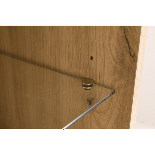 Compacto de TV 247,9cm cinzento e carvalho corNICE