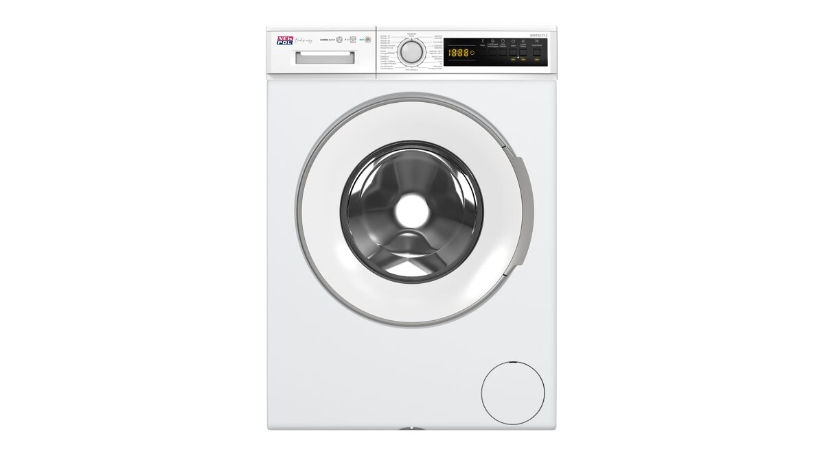 Lavadora frontal NEW POL NWTA1712 7kg 1200 RPM