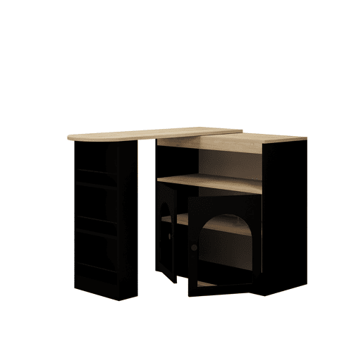 Mesa de cozinha alta extensível com arrumação SEVEN Mesa de cozinha alta extensível com arrumação SEVEN