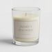 Vela vaso AROMATICA 8,5x7cm Vela vaso AROMATICA 8,5x7cm Blanco