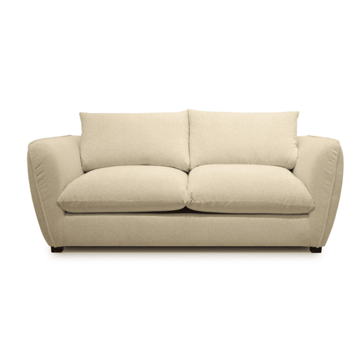 Sofá de 3 lugares CLEMENCE S bege Sofá de 3 lugares CLEMENCE S bege