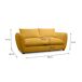 Sofá cama CLEMENCE Sofá cama CLEMENCE Amarillo