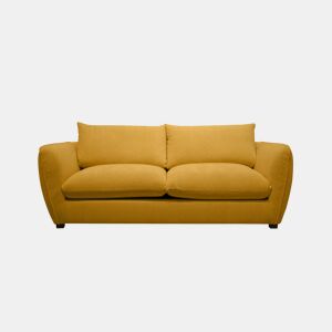 Sofá 3 lugares CLEMENCE M cor amarelo
