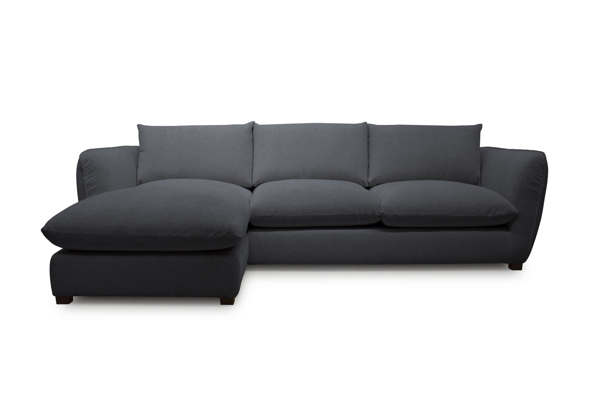 Chaise longue CLEMENCE Gris Oscuro