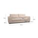 Sofá 3 plazas VALENTINO Sofá 3 plazas VALENTINO Beige