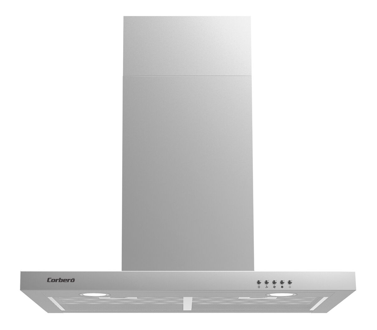 Campana decorativa T invertida de pared CORBERÓ VOSTOK