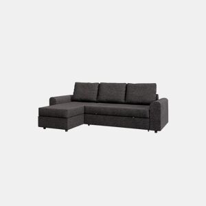 Chaise longue DINO reversível 3 lugares cinza escuro