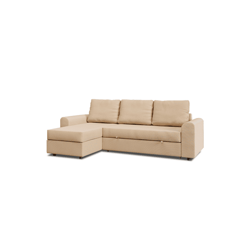 Chaise longue DINO reversível 3 lugares bege