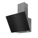 Campana decorativa de pared inclinada BHCA66641BBHS Campana decorativa de pared inclinada BHCA66641BBHS Negro