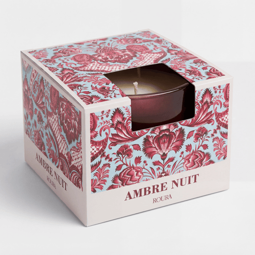 Vela perfumada JAIPUR ambre nuit 11x8cm