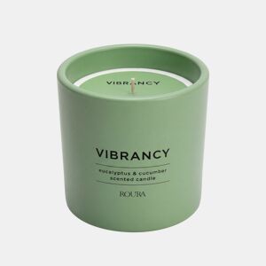 Vela perfumada WELLNESS eucalipto e pepino 8,5x9,5cm