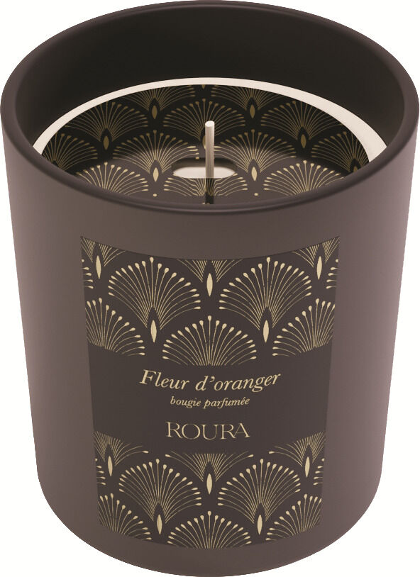 Vela perfumada ARABIAN fleur orange 8,5x7cm