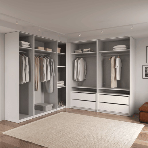 Módulo para 1 porta DRESSING II 50cm branco Módulo para 1 porta DRESSING II 50cm branco
