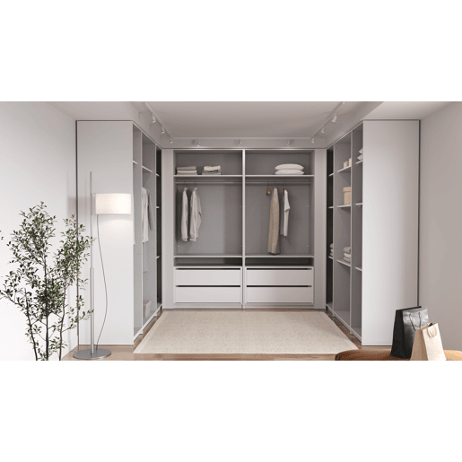 Módulo para 2 portas DRESSING II 100cm branco Módulo para 2 portas DRESSING II 100cm branco